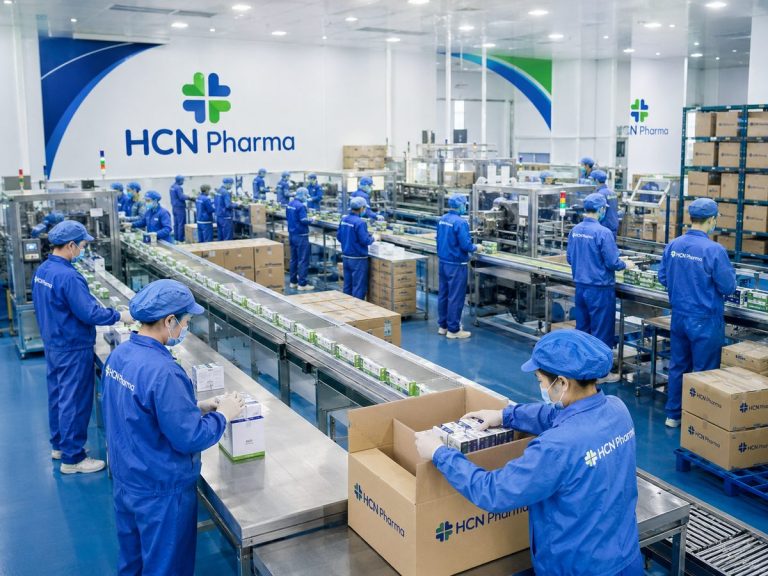 Gia công gia vị lẩu tại nhà máy HCN Pharma