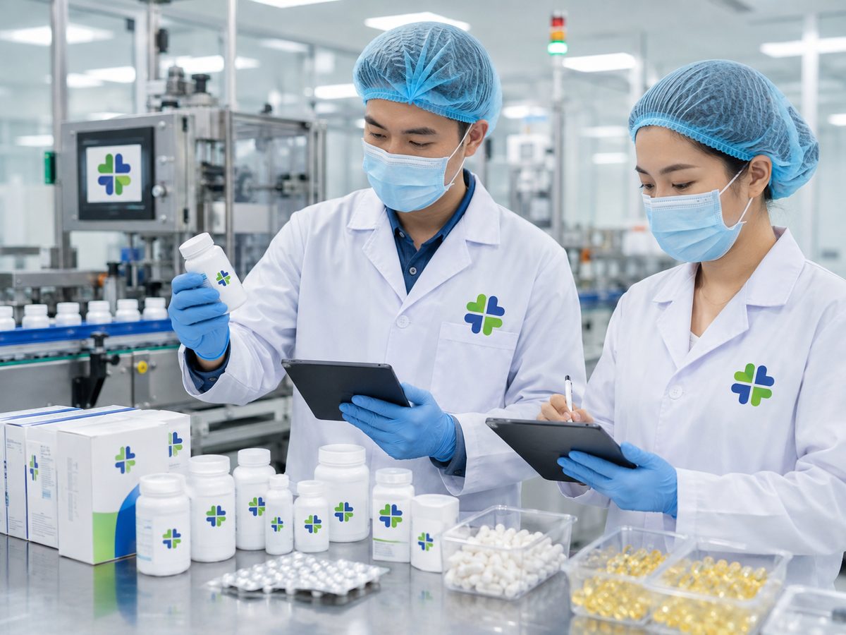 Gia công dầu dưỡng tóc tại nhà máy HCN Pharma