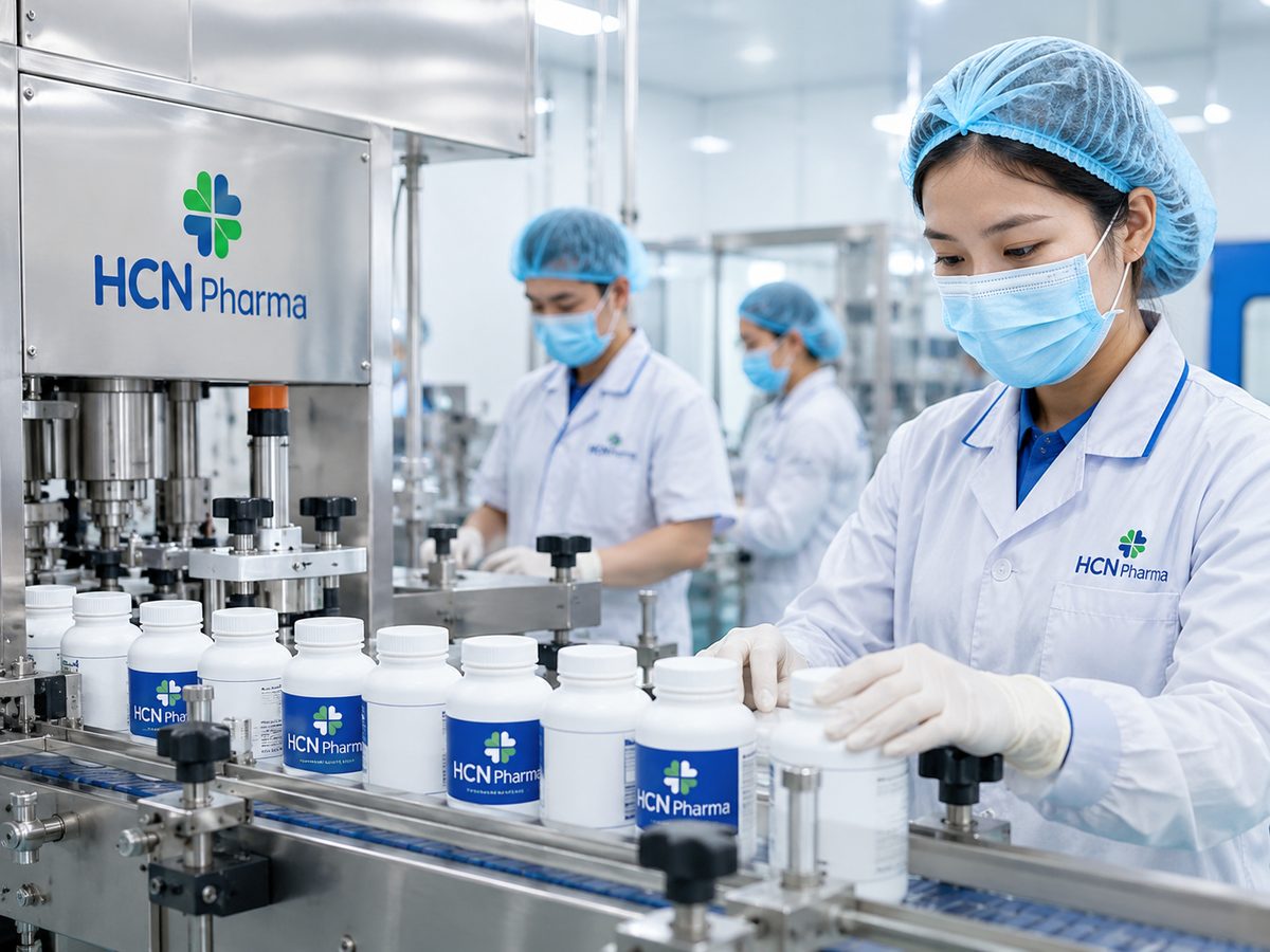 Gia công serum trị nám tại nhà máy HCN Pharma