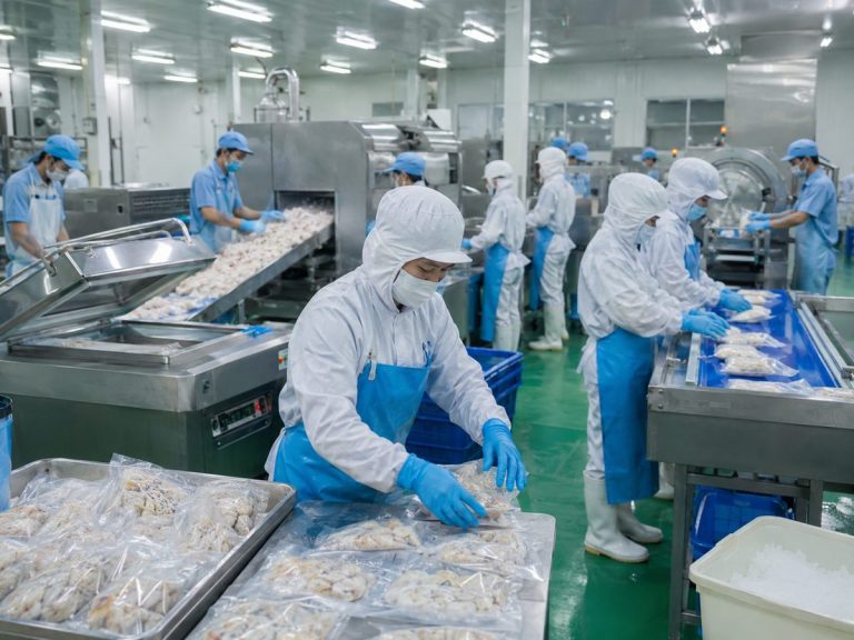 Gia công hạt dinh dưỡng tại nhà máy HCN Pharma