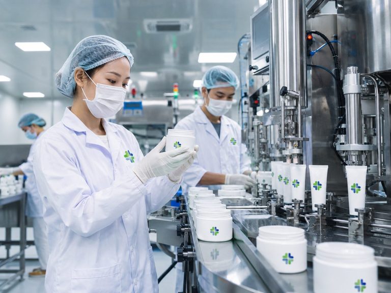 Gia công gia vị phối trộn tại nhà máy HCN Pharma
