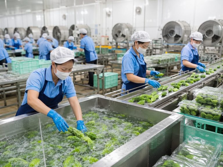 Gia công sấy nông sản tại nhà máy HCN Pharma