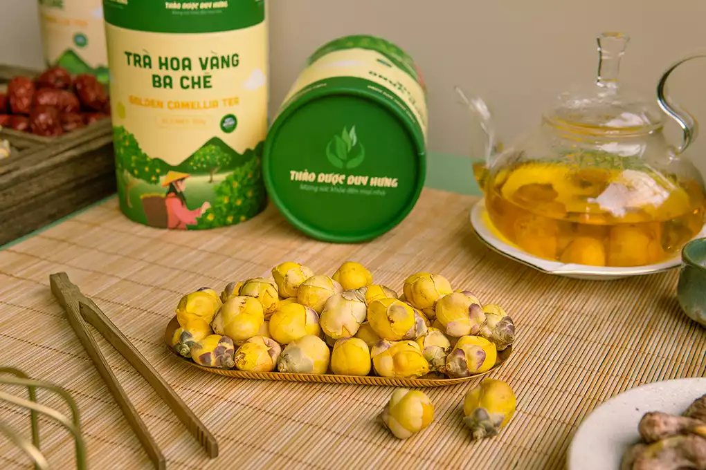 trà hoa vàng