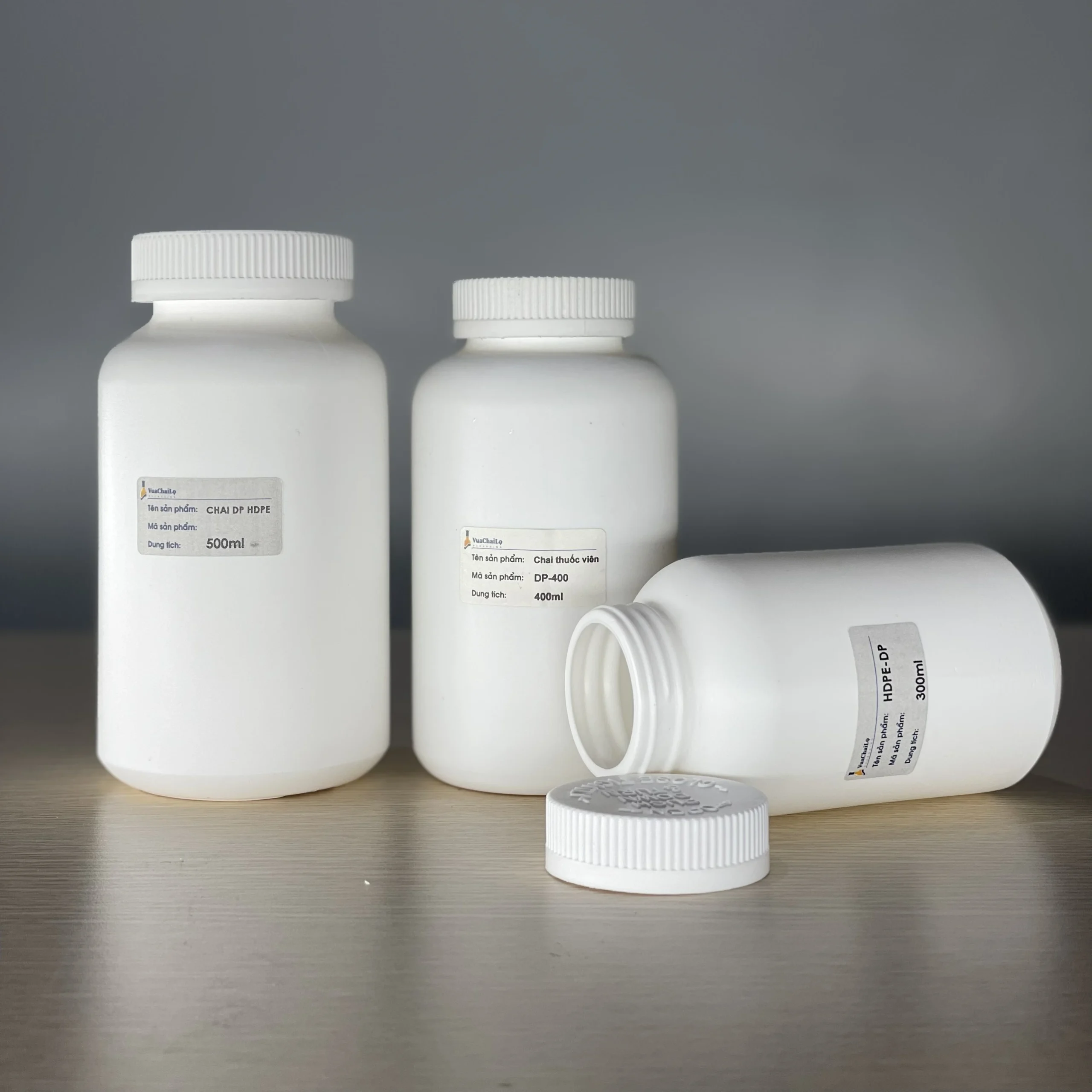 Dịch vụ đóng gói chai HDPE