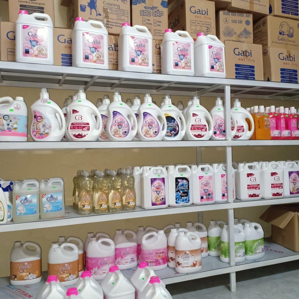 Dịch vụ đóng gói nước giặt