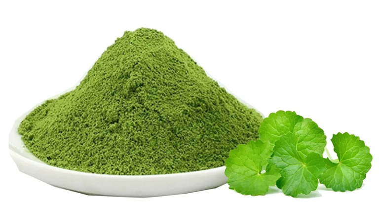 Gia công bột rau má