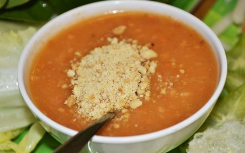 Gia công nước chấm nem nướng nha trang