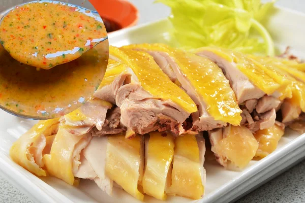 sốt chấm gà luộc
