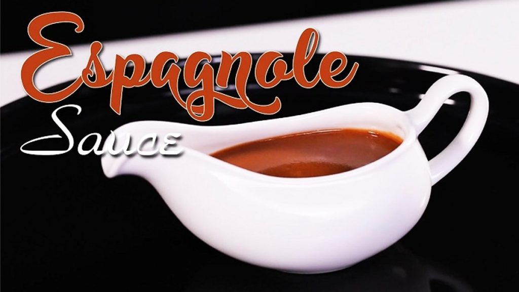 Gia công sốt Espagnole