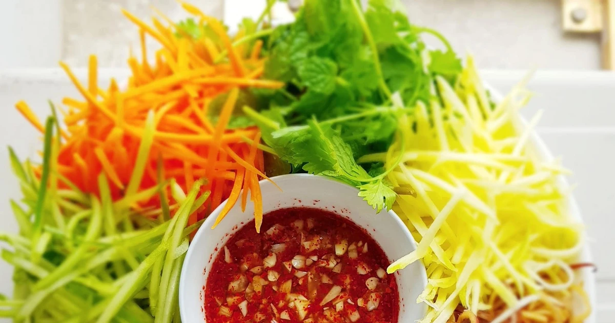 Gia công sốt nộm chua ngọt việt nam