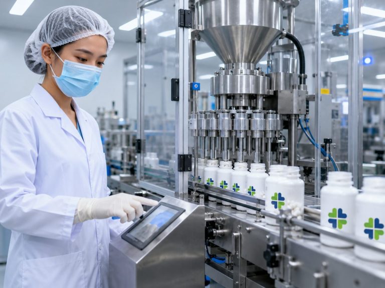 Gia công trà hòa tan tại nhà máy HCN Pharma