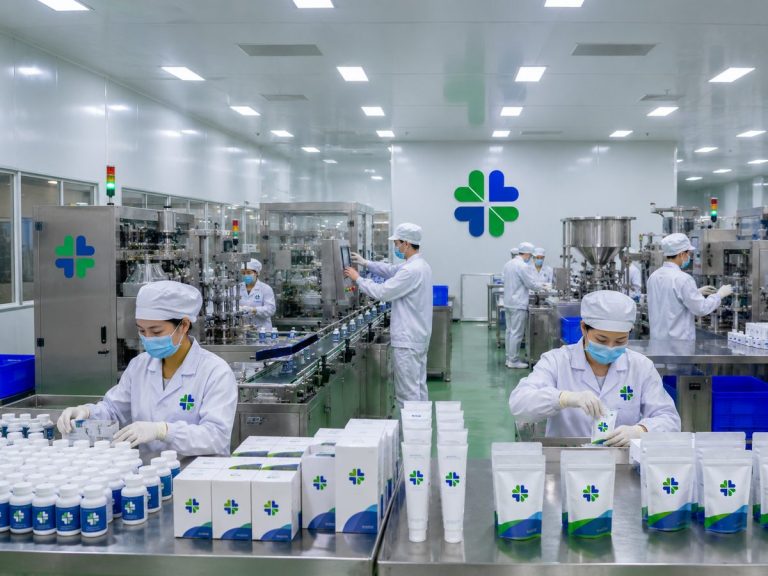 Gia công bột dinh dưỡng tại nhà máy HCN Pharma