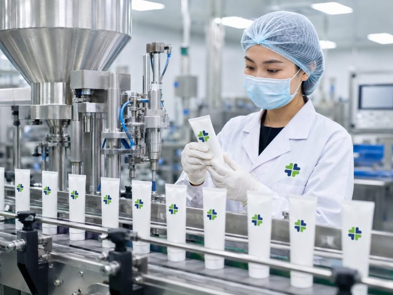 Gia công bột cacao tại nhà máy HCN Pharma
